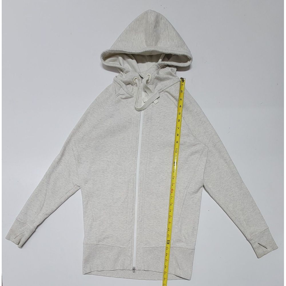 Athleta Long Athletic Full Zip Hoodie Jacket Women's Size Small